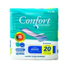 Absorvente Geriátrico Confort Master Com 20 UNIDADES