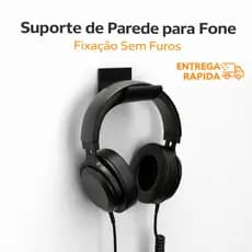 Suporte Fone De Parede Suporte Para Headset Gamer Headphone Setup Organizado Decoração Minimalista