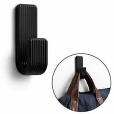 Kit 2 Gancho De Parede Multiuso Quadrada Porta Toalha Porta Toalha Parede Versátil Cabide Roupas Organizador Fita Dupla