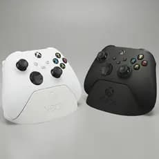 Suporte Controle Xbox One Series S  Porta Joystick Gamer de Mesa Organizador Minimalista