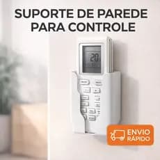 Porta Controle Remoto de Parede Universal Suporte De Controle Remoto TV Ar Condicionado Ventilador
