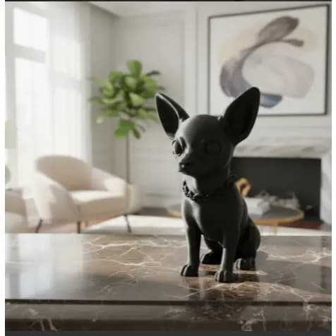 Cachorrinho Pinscher Decorativo Estilo Moderno Para Casa, sala, escritorio, animais Pet cachorro pintcher petlover