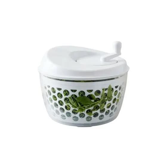 Kit 2 Centrifuga Secador De Salada Legumes Praticidade 3em1