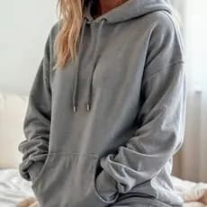 Moletom Unissex Liso Básico Premium Flanelado Com Capuz Bolso Canguru Quentinho Confortável Inverno Casual