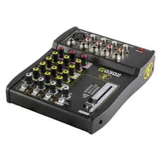 Mesa de Som Profissional Mixer Eros M 0302 3 Canais