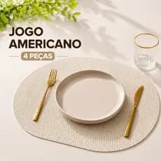 Jogo Americano EVA Vazado Kit 4 Peças – Fácil Limpeza
