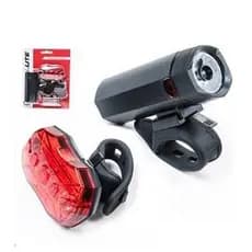 Farol Para Bike e Pisca Traseiro ABSOLUTE - Pilha
