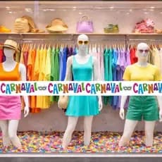 Faixa Adesivo Decorativo Vitrine Carnaval Liquidação 1m