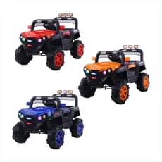 Carrinho Utv p/ Criança 12V Elétrico Controle 2em1 Buzina Usb Farol Led