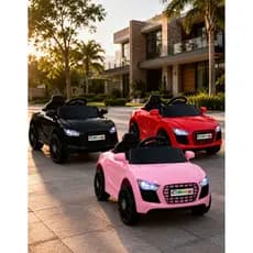 Carrinho Infantil Elétrico 12V Rosa Usb Bluetooth P2 Musica Esportivo Potente Controle 2em1 Bivolt