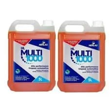 Kit 2 Shampoo Carro Multi 1000 Galão 5 L Rende 200 L