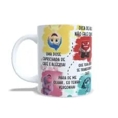 Caneca personalizada Divertidamente Xícara Desenho