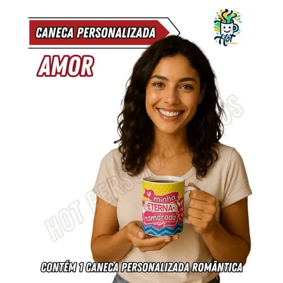Caneca Personalizada Arte Pronta Dia dos Namorados