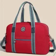 Bolsa Feminina Esportiva Casual com Alça Dupla e Transversal – Vermelha | Modelo M-627