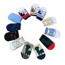 Kits de Meias Antiderrapantes Infantil  2 a 10 anos Menino