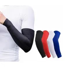 Manguito  (1 PAR ) Várias Cores Mangote Manga para proteção solar Fps+50 Esportes Moto Ciclismo Protetor de Braço