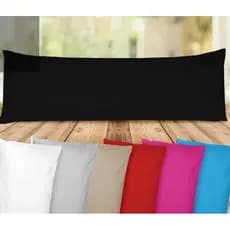 Fronha Capa para Travesseiro de Corpo Inteiro Travesseiro  Gestante Minhocão Xuxão 140cm x 40cm