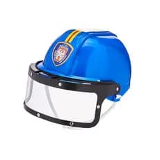 Capacete Azul Infantil de Plástico para Festas