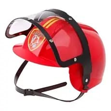 Capacete Infantil Bombeiro Brinquedo Fantasia
