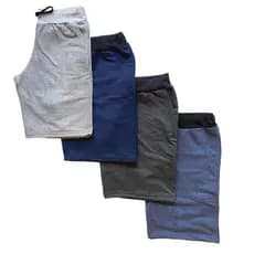 Kit5 Bermuda Moleton Masculina Academia Treino Plus Size