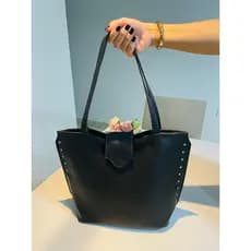 Bolsa De Ombro Feminina De Couro Ecologico