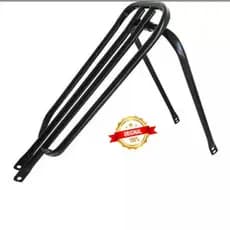 Garupa reta BH preta  bike bagageiro original