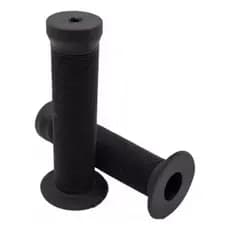 Manopla 132mm BMX Preto GTA com Flange