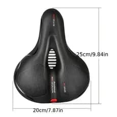 Banco Selim Bicicleta Molas Vazado Confortável Resistente