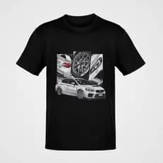 Camiseta Masculina Carro Subaru Wrx Sti Detalhes Estampado
