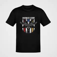 Camiseta System Of A Down Banda De Rock Águia Mr373