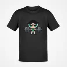Camiseta Super Poderosas Docinho Gym Academia