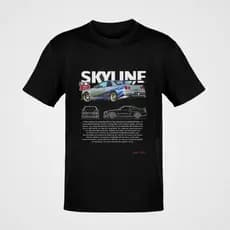Camiseta Masculina Skyline Gt-r R34 Carro De Corrida