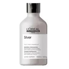 Loreal Shampo Silver 300ml - Cabelos Brancos E Grisalhos