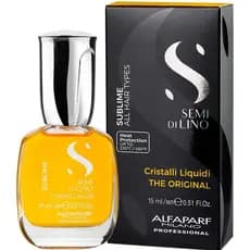 Óleo Capilar Cristalli 15 ml Alfaparf Semi Di Lino Sublime