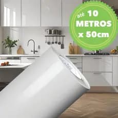 Até 10metros X 50cm Adesivo Vinil Semibrilho para adesivar Armario, Moveis, Eletrodomestico e Parede