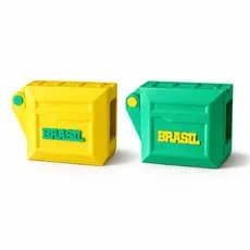 Porta Figurinhas Copa Estojo Organizador Álbum Futebol Caixa Proteção Anti Amasso Transporte Seguro Cabe 100 Figurinhas