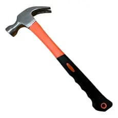 Martelo Unha 275mm Cabo Emborrachado Aço Carbono Resistente MiniMen MM-025 Para Carpintaria Obras
