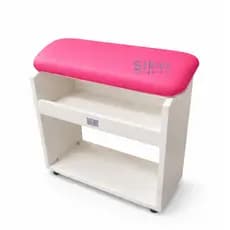 SPA Suporte Apoio de Pernas c/ Prateleira Para Colocar Cabine Podologia Pedicure S19