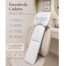 Encosto de Cadeira para Lash Designer e Designer de Sobrancelhas – Apoio de Cabeça Profissional S39