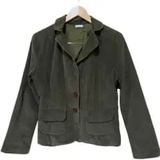 Jaqueta Cotelê Elegante Feminino Moda tendencia 2026 Casual chic Inverno