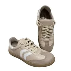 Tênis Feminino Confortável Casual Urbano Bege 35