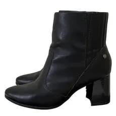 Bota Ramarim Cano Curto Preto - Feminino