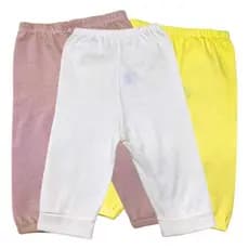 Kit 3 Unidades Mijão Malha Liso Sem Pé Cores lisa