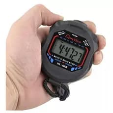 Cronômetro De Mão Digital Esportivo Anytime Com Alarme E Relógio Profissional Treino ⏱️🏃‍♂️🔥✨ top