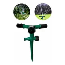 Irrigador Giratório 360 Graus Para Jardim Gramado Horta Aspersor De Água Automático Ajustável 🌿💦☀️