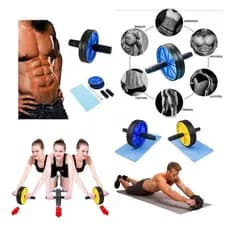 Rolo Abdominal Roda Exercícios Academia Em Casa Fortalecimento Lombar E Core Treino Completo 🏋️‍♂️🔥💪 top
