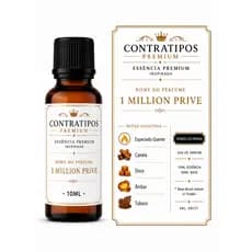 Essência Masculina Tipo Milionário Privé | Especiado Couro Luxo