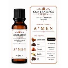 Essência Masculina Tipo Anjo Homem | Baunilha Amadeirado Gourmand