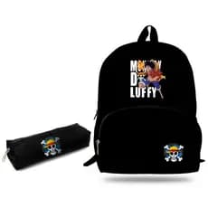 Mochila Estojo One Piece anime manga  adolescentes  escolar do estudante