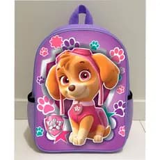Mochila escolar e Estojo Meninas Skye, Bluey, Guerreiras,os Rosas,Acompanha um estojo  jardim pre escola  0 a 6 anos